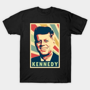 John F Kennedy Vintage Colors T-Shirt